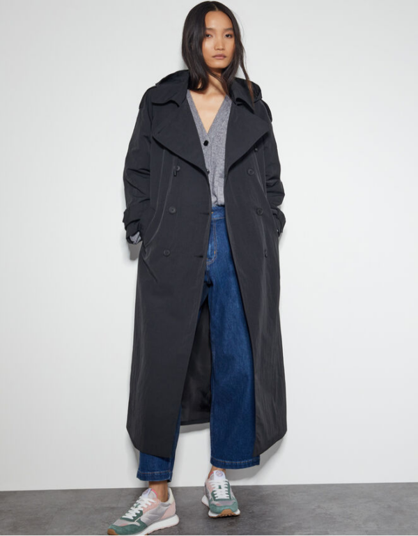 Longline Trenchcoat - Image 3